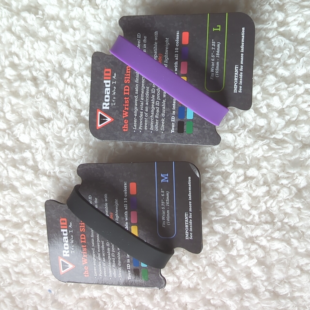 Road ID wrist band